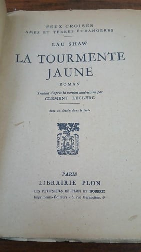 la tourmente jaune (L13)