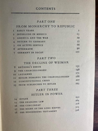 Memoirs- by: Franz Von Papen (P17)