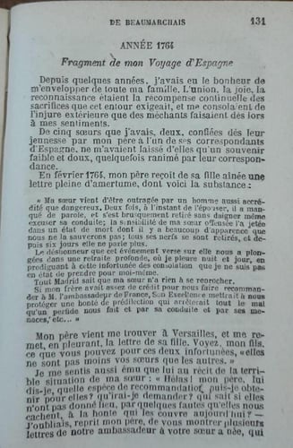 MEMOIRES DE BEAUMARCHAIS (E8)