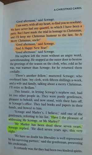 a Christmas carol (P11)