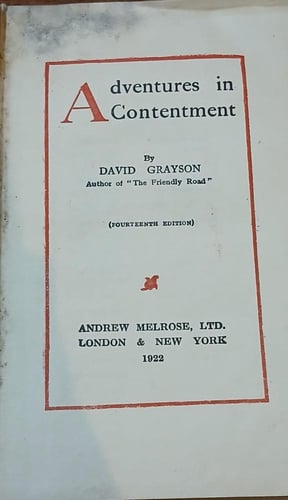 adventures in contentment (E16)