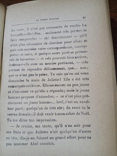 la porte etroite (P3)