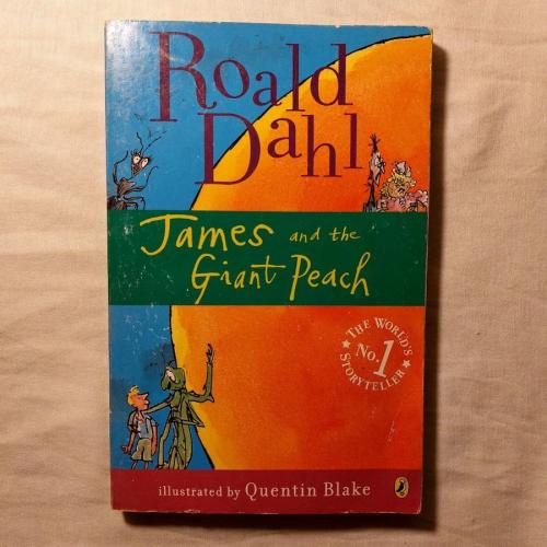 (E2)#4163James and the giant peach-roald dahl