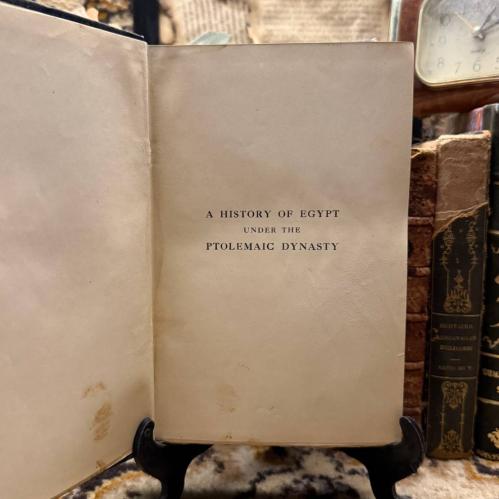 A history of Egypt under the Ptolemaic Dynasty - E...
