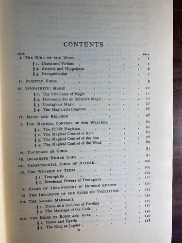 The golden bough - by: Sir James George (Q7)