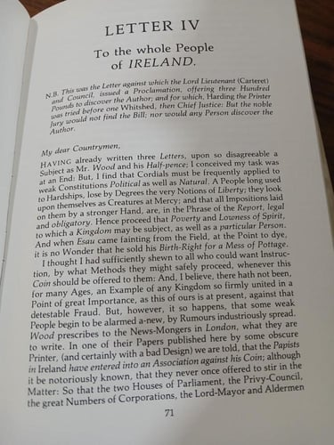 (P1)swifts irish pamphlets