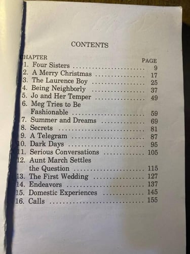 Little women - Louisa May Alcott (Q6)