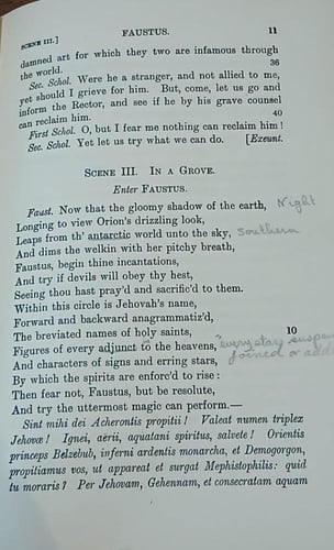 marlowe doctor faustus (E16)