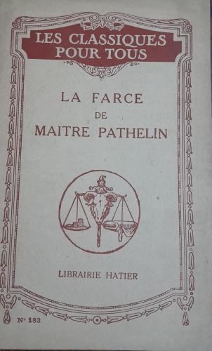 la farce de maitre pathelin(E8)