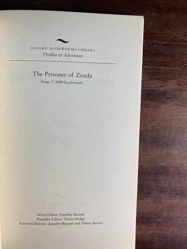 The prisoner of Zenda - by: Anthony Hope (P17)