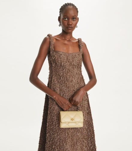 حقيبة كيرا ميني بسلسلة ومقبض علوي من توري برتش