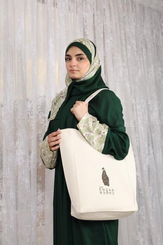 شرشف صلاة أخضر