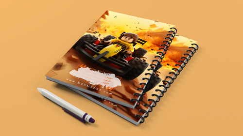 تصميم جاهز دفتر مدرسي شخصية roblox avatar