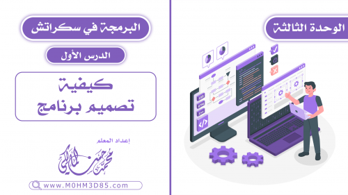 الدرس الأول : كيفية تصميم برنامج