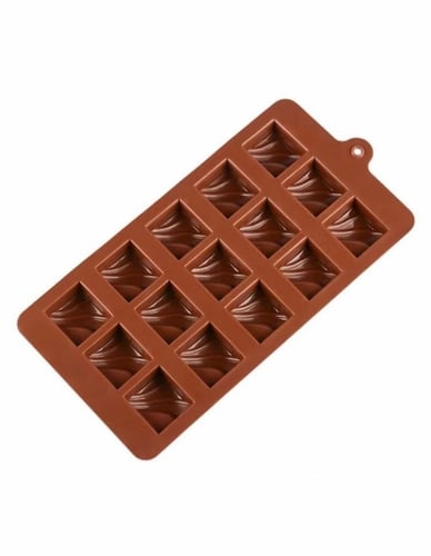 قالب سيليكون مربع للشكولاه / قوالب سليكون شكولاته...