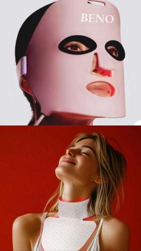 للحجز مجموعه ( قناع الاضواء+ قناع الرقبه)