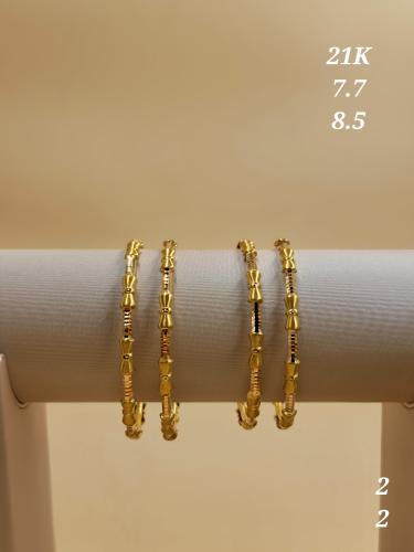 Gold Fiounka ring - 21 karat - size 18