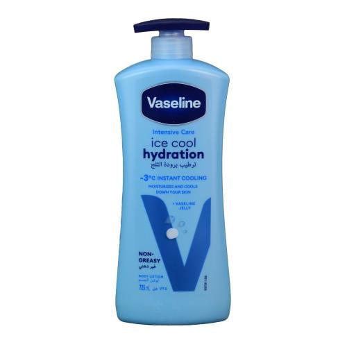فازلين لوشن للجسم ترطيب ايس كول 725مل
