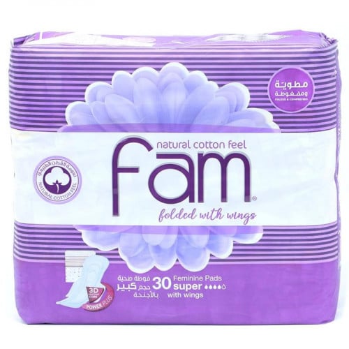 فام حفائض سيدات كبير عبوة أقتصادية 30 قطعة