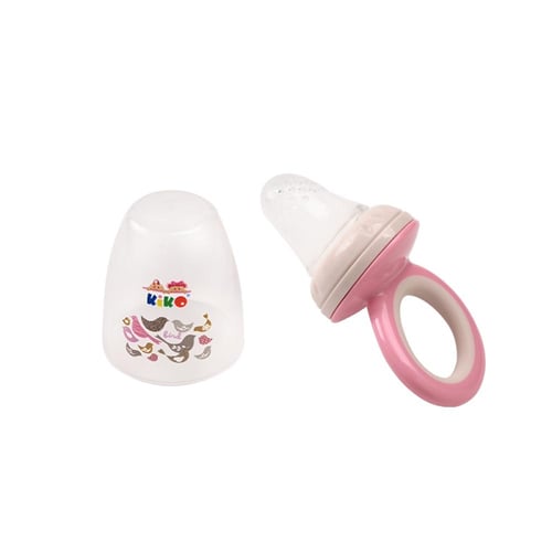 كيكو عضاضة فواكه من السليكون مع غطاء