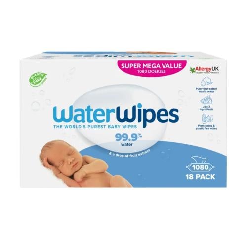 واتر وايبس أوريجنال مناديل أطفال عبوة 12 حبة 720 م...