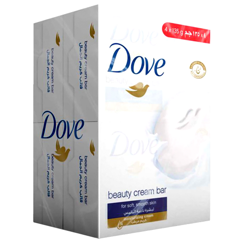 دوف صابون قالب كريم الجمال 125 جم عرض 5+1