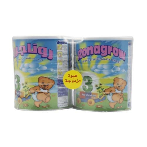 روناجرو حليب أطفال 1-3 سنوات 850 عبوة مزدوجة