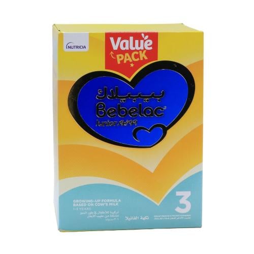 بيبيلاك جونيور3 حليب أطفال خالي من زيت النخيل عبوة...