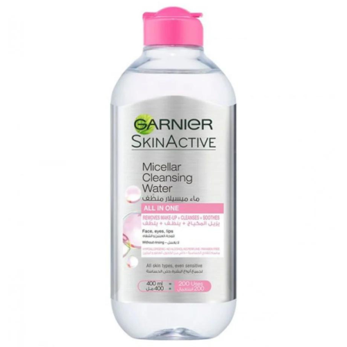 جارنييه مزيل مكياج منضف مائي ميسيلار جميع انواع ال...
