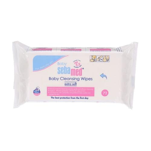 سيباميد مناديل اطفال 72 عبوه