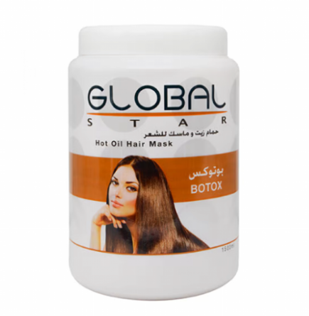 جلوبال ستار حمام زيت وماسك للشعر بالبوتوكس 1500 مل