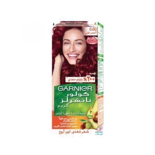 جارنييه ناتشرلز صبغة دائمة +20% بلسم مغذى 6.60 أحم...