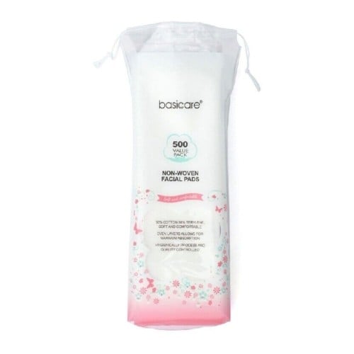 بيسك كير قطن للوجه تيريليني 500 قطعة