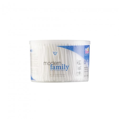 بيبي زون قطن أذان 500عود بلاستيك 8415