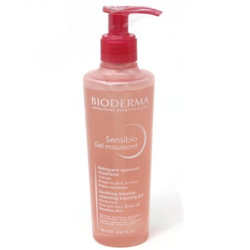 بيوديرما غسول الوردي جل منظف سينسيبيو للبشرة الحسا...