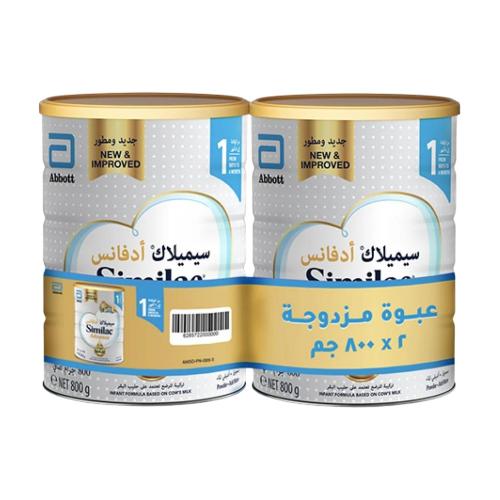 سيميلاك جولد حليب أطفال رقم (1) (2*800 جم)