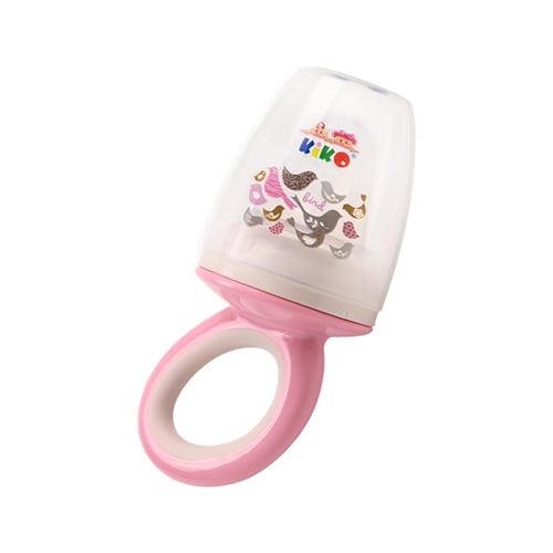 كيكو عضاضة فواكه من السليكون مع غطاء