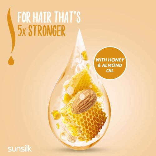 صنسيلك بلسم بزيت اللوز و العسل ضد التقصف 350 مل