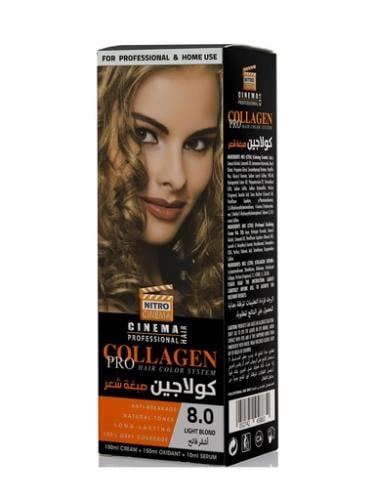 نيترو سينما 8202 صبغة شعر 100 مل بالكولاجين 8.00 أ...