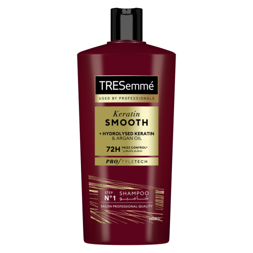 تريسمي شامبو نعومة الكيراتين للتحكم في تطاير الشعر...