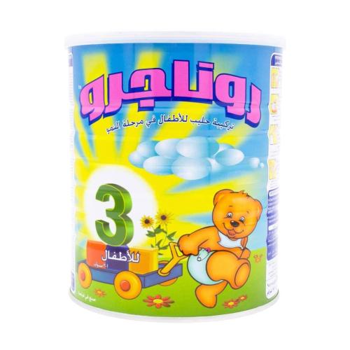 روناجرو حليب أطفال (3) لمرحلة النمو بالفانيلا 850...