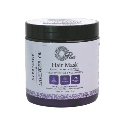 او بلس ماسك للشعر بزيت اكليل الجبل واللافندر 500 م...