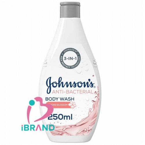 جونسون سائل استحمام مضاد للبكتيريا بزهر اللوز 250...