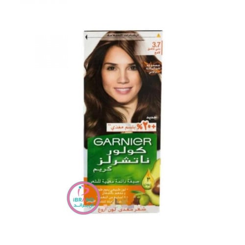 جارنييه ناتشرلز صبغة دائمة +20% بلسم مغذى 3.7 بني...