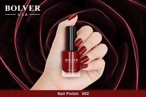 طلاء أظافر مناكير بوليفر - ( 602 )