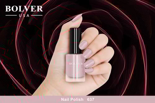 طلاء أظافر مناكير بوليفير - ( 637 )