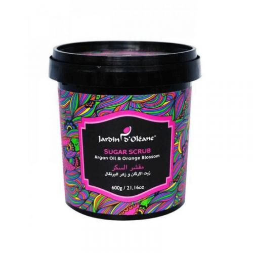 مقشر السكر بزيت الارغان وزهر البرتقال من جاردن اول...