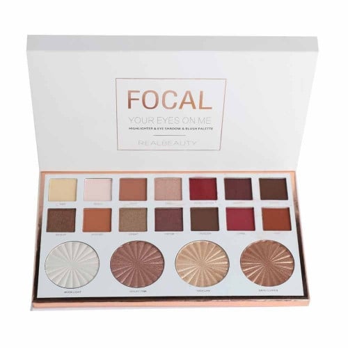 باليت فوكال اظلال واضاءة من ريل بيوتي