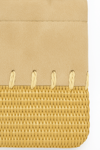 حقيبة خيوط القش الطبيعية