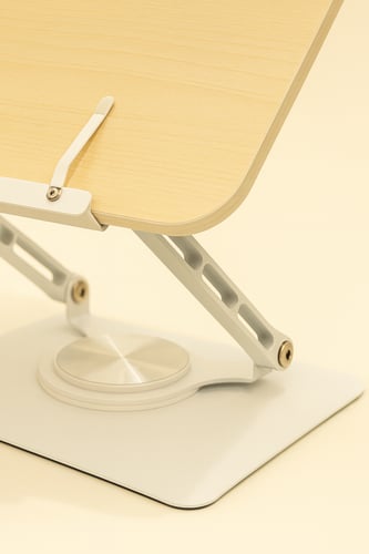 حامل قراءة خشبي 360ْ درجة